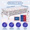 3 Pack American Patriotic Plastic Tablecloth – 54 x 108 Inch Stars & Fireworks Disposable Rectangle Table Covers for 4th of July, Memorial Day & Veterans Day Party Decorations